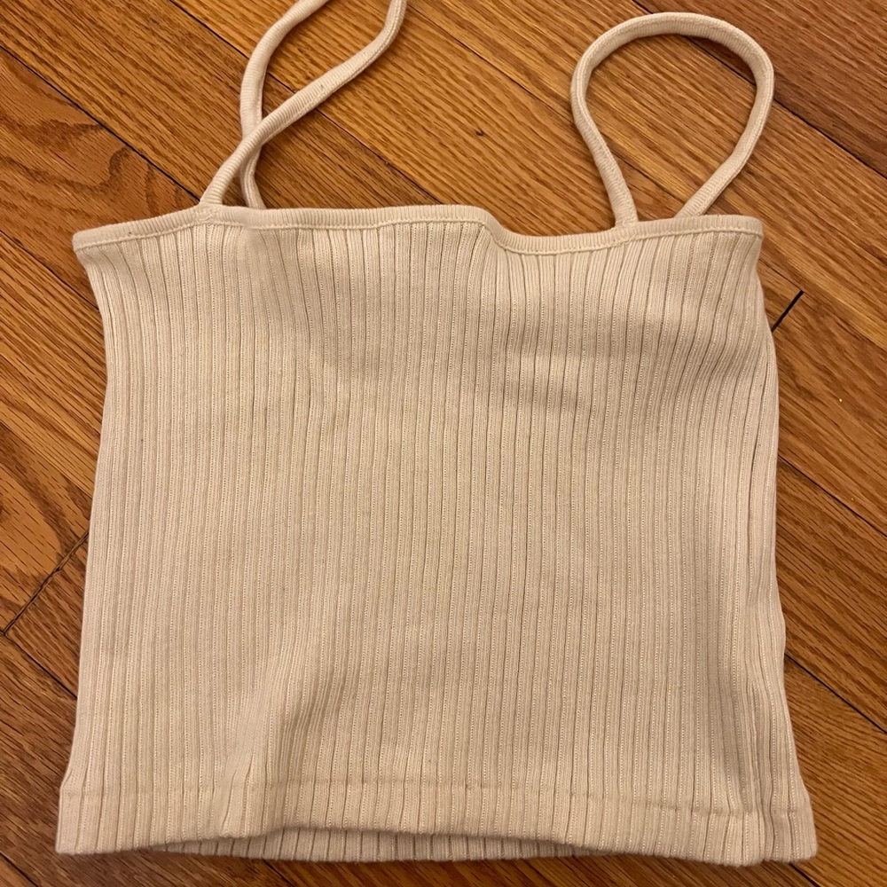 Brandy Melville Cream Tank Top